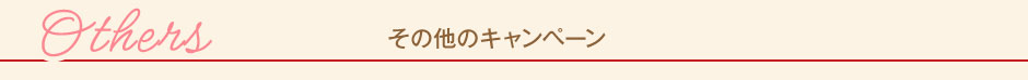 その他のメニュー